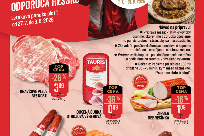  Akcie a novinky / Chutné gril mäsko odporúča Hessko! - foto