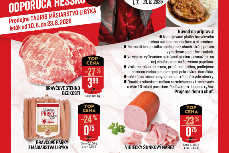  Akcie a novinky / Chutné gril mäsko odporúča Hessko! - foto