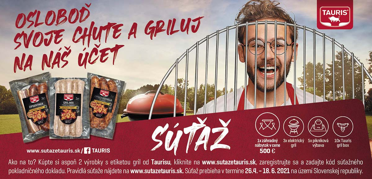 Osloboď svoje chute a griluj na náš účet.