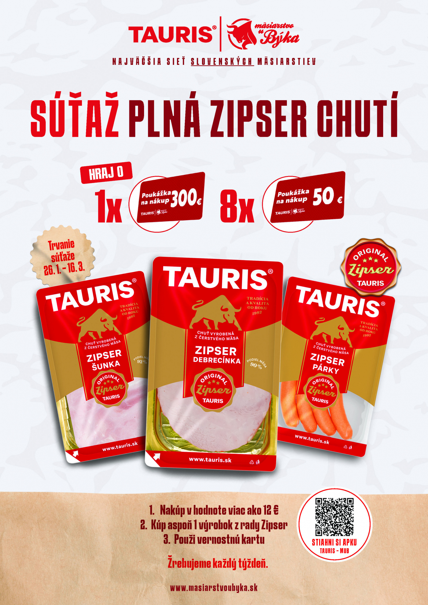 Súťaž plná ZIPSER chutí