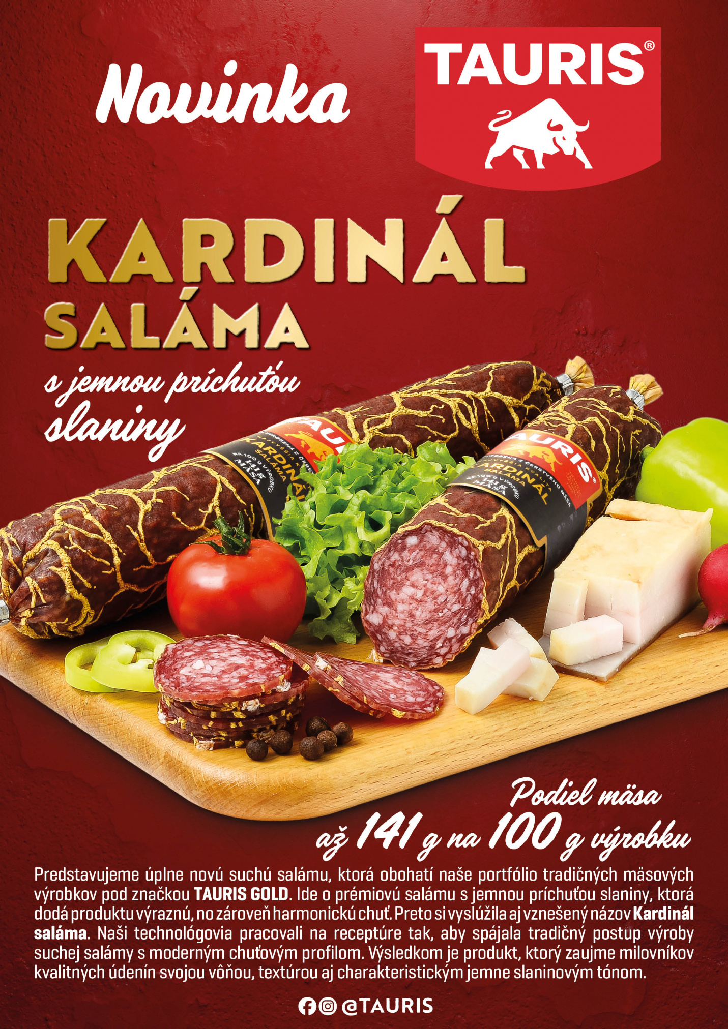 NOVINKA ! Kardinál saláma z rady Tauris Gold