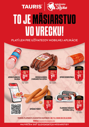 Kupóny pre Váš ešte výhodnejší nákup 07.09.-20.09.2026