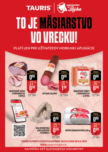 Kupóny pre Váš ešte výhodnejší nákup 10.8 - 23.8 2026