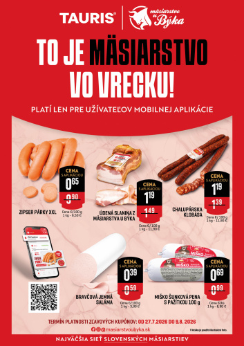 Kupóny pre Váš ešte výhodnejší nákup 27.7 - 9.8