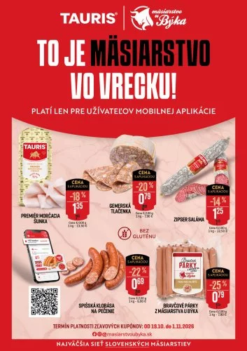Kupóny pre Váš ešte výhodnejší nákup 5.10 - 18.10.2026