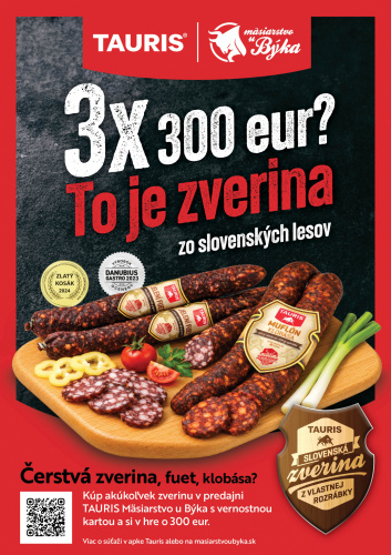 nakupuj ZVERINOVÉ výrobky a vyhrávaj