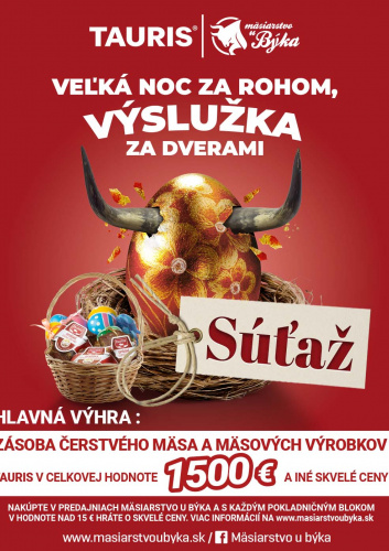 SÚŤAŽ: VEĽKÁ NOC ZA ROHOM, VÝSLUŽKA ZA DVERAMI